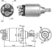 Interruttore solenoide, avviamento MAGNETI MARELLI 940113050389