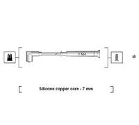 Magneti Marelli 941045340520 - Kit Cavi Accensione