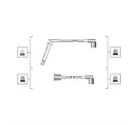MAGNETI MARELLI 941319170045 Kit cavi accensione per OPEL