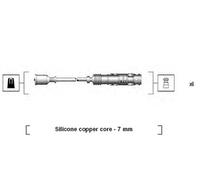 MAGNETI MARELLI 941455010942 Kit cavi candele