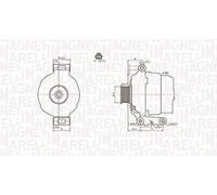 Magneti Marelli 063731636010 Alternatore Ford Transit 2