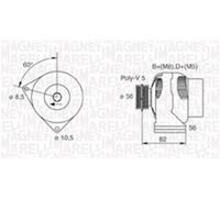 Magneti Marelli 063731305010 Alternatore Citroen/Peuge