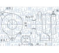 MAGNETI MARELLI Alternatore TOYOTA 2,0 2706027060 27060-27060 2706027080