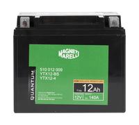 MAGNETI MARELLI BATTERIA MOTO E SCOOTER 12AH 12V 140A TECNOLOGIA AGM SIGILLAT...