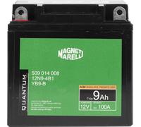 Magneti marelli batteria moto e scooter 9AH 12V 100A tecnologia AGM sigillata