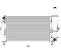 Magneti Marelli BM892 Radiatore motore