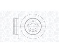 MAGNETI MARELLI 361302040113 Disco freno