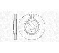 Magneti Marelli Disco freno 361302040172 anteriore ventilato
