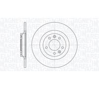Magneti Marelli Disco Freno Peugeot 407/S.W., Mbd0205