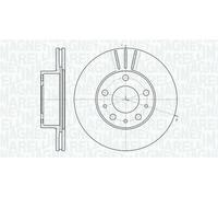 Magneti Marelli Disco Freno Fiat Ducato 1,0-1,4 T. Mbd0230