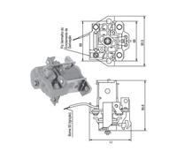MAGNETI MARELLI Elettromagnete Motore d'avviamento