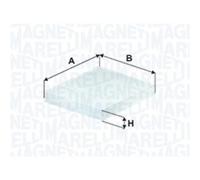 MAGNETI MARELLI Filtro Abitacolo Antiparticolato per VW Up 121 122 BL1 BL2