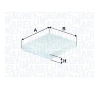 MAGNETI MARELLI Filtro Abitacolo Filtro Particelle Per Ford Fusion JU_ Fiesta V