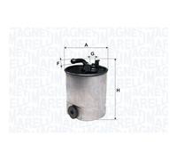 MAGNETI MARELLI Filtro Carburante Diesel Per Mercedes-Benz Sprinter 4-T Bus