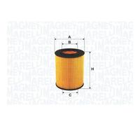 MAGNETI MARELLI Filtro Olio 153071762437 Per Volvo XC60 D5 AWD D3/D4 2.4 D/D3/D4