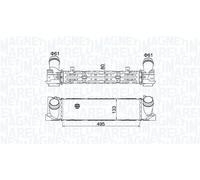 MAGNETI MARELLI Intercooler BMW 2,0 1,6 17517600530