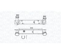 MAGNETI MARELLI Intercooler Ladeluft Per BMW 3 Serie Touring E91 1 Serie E81