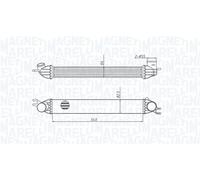 MAGNETI MARELLI Intercooler MINI 1,6 17512751277
