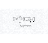 MAGNETI MARELLI Intercooler OPEL VAUXHALL 1,7 2,0 1302244 9192587 1302413