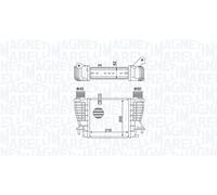 MAGNETI MARELLI Intercooler per RENAULT NISSAN 1,5 1,1 8200170504 8200297423