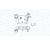 MAGNETI MARELLI Intercooler Per VW Golf IV Variant 1J5 1J1 1J6 Audi A3 8L1