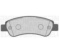 Pastiglie freno 363916060191 MAGNETI MARELLI per FIAT PEUGEOT CITROËN OPEL
