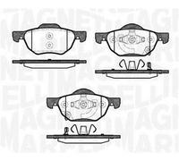 MAGNETI MARELLI Kit pastiglie freno Freno a disco HONDA 2,0 2,2 45022SEAE01