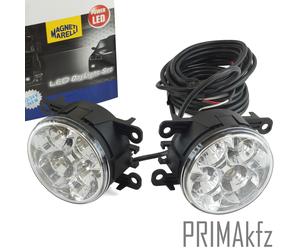 Magneti Marelli LAQ010 le Luci Diurne LED Rotondo Tensione 12V/24V