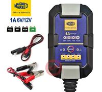 MAGNETI MARELLI Carica batteria moto 1A 6/12V PIOMBO/AGM/GEL 12V Litio LifePO4