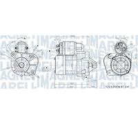 MAGNETI MARELLI Motorino d'avviamento 063721174010