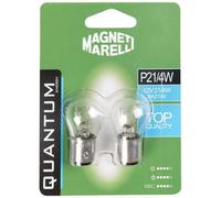MAGNETI MARELLI - P21/4w Coppia Lampadine Auto Biluce 12v 21/4w Attacco Baz15d