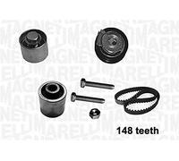 Magneti Marelli Parts & Services - Kit Distribuzione Motore MMK0299, con Cinghia di Distribuzione 148 Denti, Compatibile con Volkswagen, Audi, Seat e Skoda