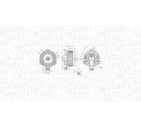 MAGNETI MARELLI 069412762010 Ventilatore abitacolo