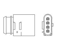 MAGNETI MARELLI Sonda Controllo Lambda Adatto A per Audi A4 1.6 2.0 4motion