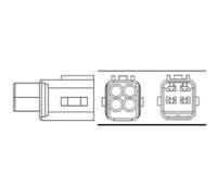 MAGNETI MARELLI Sonda Controllo Lambda Adatto A per Toyota Aygo 1.0 1.4 Vvt-I