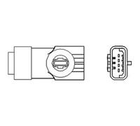 MAGNETI MARELLI Sonda Controllo Lambda per Renault Clio III 1.2 16V 1.4