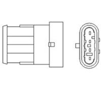 MAGNETI MARELLI Sonda lambda FIAT 1,4 1,1 46418568 46455802