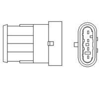 MAGNETI MARELLI Sonda lambda FIAT LANCIA 1,6 1,7 46521170