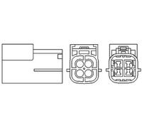 MAGNETI MARELLI Sonda lambda for NISSAN 1,2 1,0 22690BX000 B26908J001