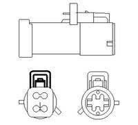 MAGNETI MARELLI Sonda lambda FORD 1,0 1,6 1785292 CV619G444CB