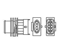 MAGNETI MARELLI Sonda Lambda Regolatrice Adatta Per Opel Meriva 1.6
