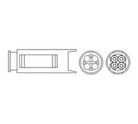 MAGNETI MARELLI Sonda Lambda Regolatrice Per BMW 3er Compact 316 TI 318 318i