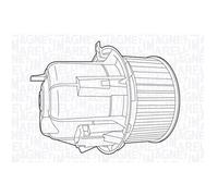 MAGNETI MARELLI Ventilatore abitacolo 069412704010 | Compatibile con: CITROËN C3 II, DS3