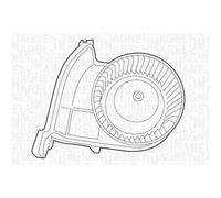 MAGNETI MARELLI Ventilatore Interno Per Renault Clio II BB_ CB_ Kasten SB0/1/2_