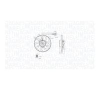 MAGNETI MARELLI Ventola, Raffreddamento motore 069422883010 Compatibile con: AUDI A3, TT, TT Roadster, SEAT CORDOBA, IBIZA III, LEON, TOLEDO II, SKODA FABIA I, FABIA I Combi, FABIA I Praktik