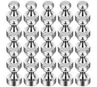 Magneti Neodimio 25 Pezzi Magnete Potente N52 Calamite Piccole Magneti 12 X 16mm Calamite per Lavagna Magnetica, Frigoriferi, Magneti a Cono, Magneti per Spartiti