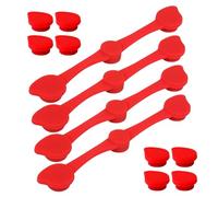 Magneti per cestello aria friggere, set di fascette in silicone magnetiche, sicurezza cucina familiare preparazione pasti snack rapidi piccoli spazi