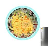 Magneti Per Cucina Frigorifero | Magneti per Frigorifero di Halloween | Adesivi Decorativi Festivi per Ricordi per Agende Cucina Festival Organizzazione della Casa Liste della Spesa e Feste