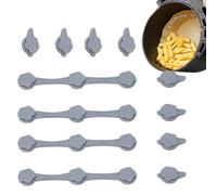 Magneti Per Friggitrice Ad Aria - Clip Magnetiche Per Carta Da Forno Da Friggitrice Ad Aria,Accessori Da Cucina Resistente Al Calore 4 Pezzi Per Picnic Familiari Eventi Di Cucina Comunitaria E