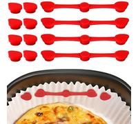 Magneti per friggitrice ad aria, magneti in silicone antigraffio, accessori per friggitrice ad aria, chiusura sicura per spuntini veloci, preparazione, pranzo, dormitorio, cene in famiglia, piccoli